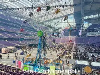 Ferris wheel at VeeCon in Minneapolis