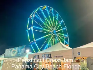 Ferris wheel at Gulf Coast Jam in Panama City Beach