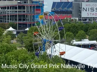Ferris wheel at Music City Grand Prix